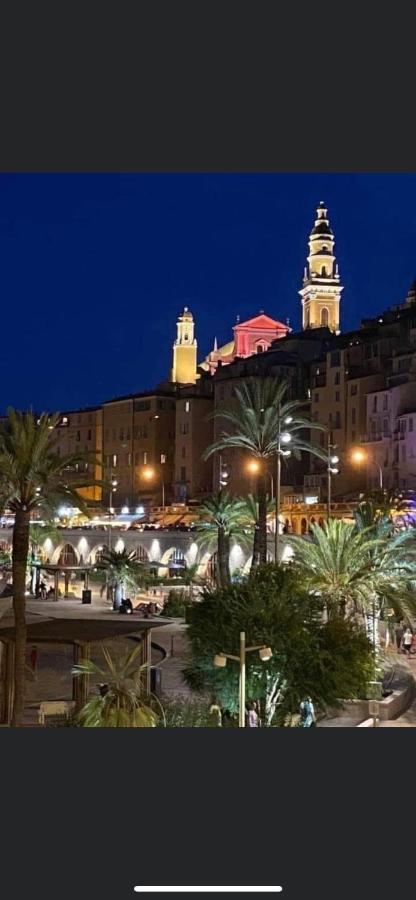 Menton Centre Vue Imprenable Sur Mer Et Jardin Bioves Екстериор снимка