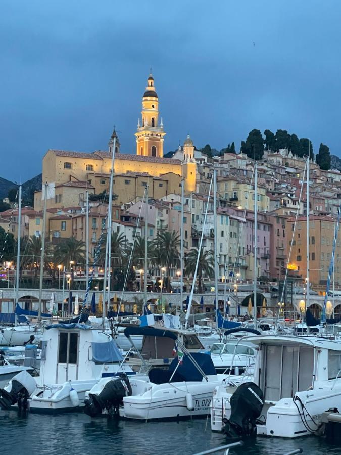 Menton Centre Vue Imprenable Sur Mer Et Jardin Bioves Екстериор снимка