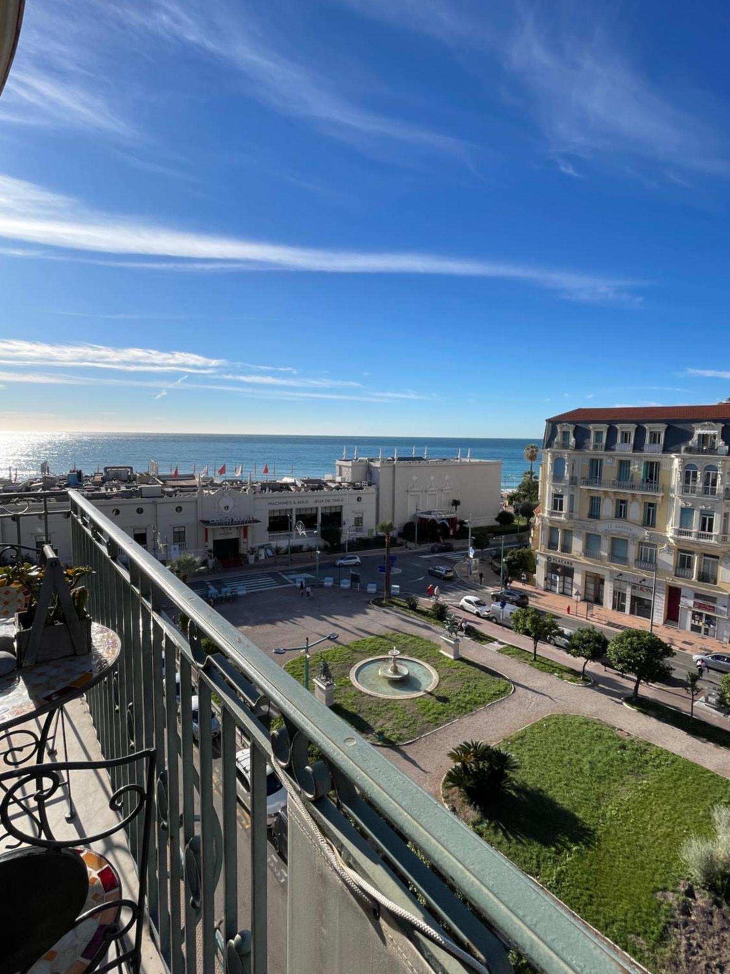 Menton Centre Vue Imprenable Sur Mer Et Jardin Bioves Екстериор снимка