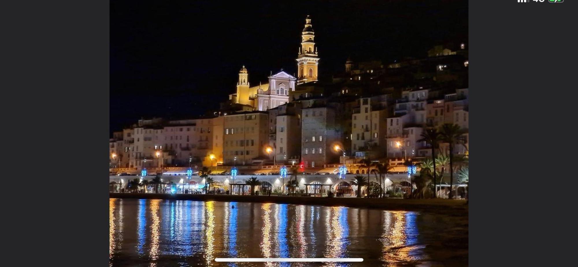 Menton Centre Vue Imprenable Sur Mer Et Jardin Bioves Екстериор снимка