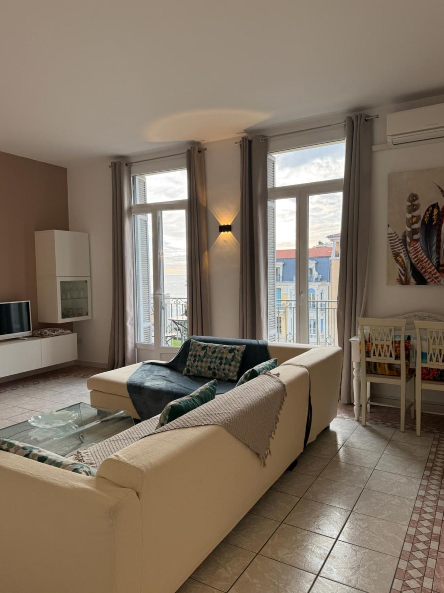 Menton Centre Vue Imprenable Sur Mer Et Jardin Bioves Екстериор снимка