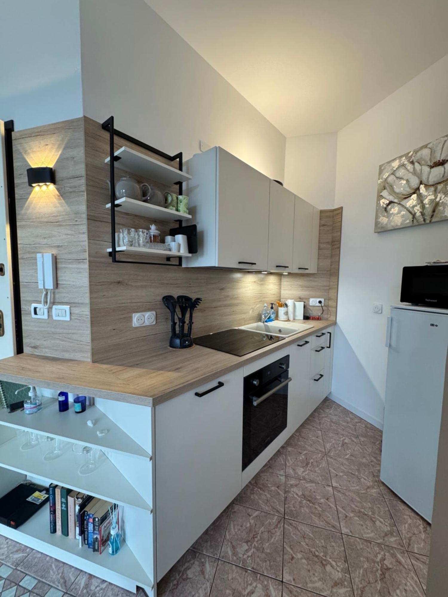 Menton Centre Vue Imprenable Sur Mer Et Jardin Bioves Екстериор снимка
