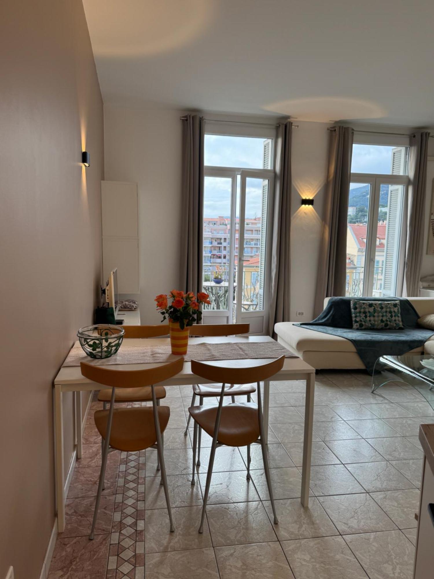 Menton Centre Vue Imprenable Sur Mer Et Jardin Bioves Екстериор снимка