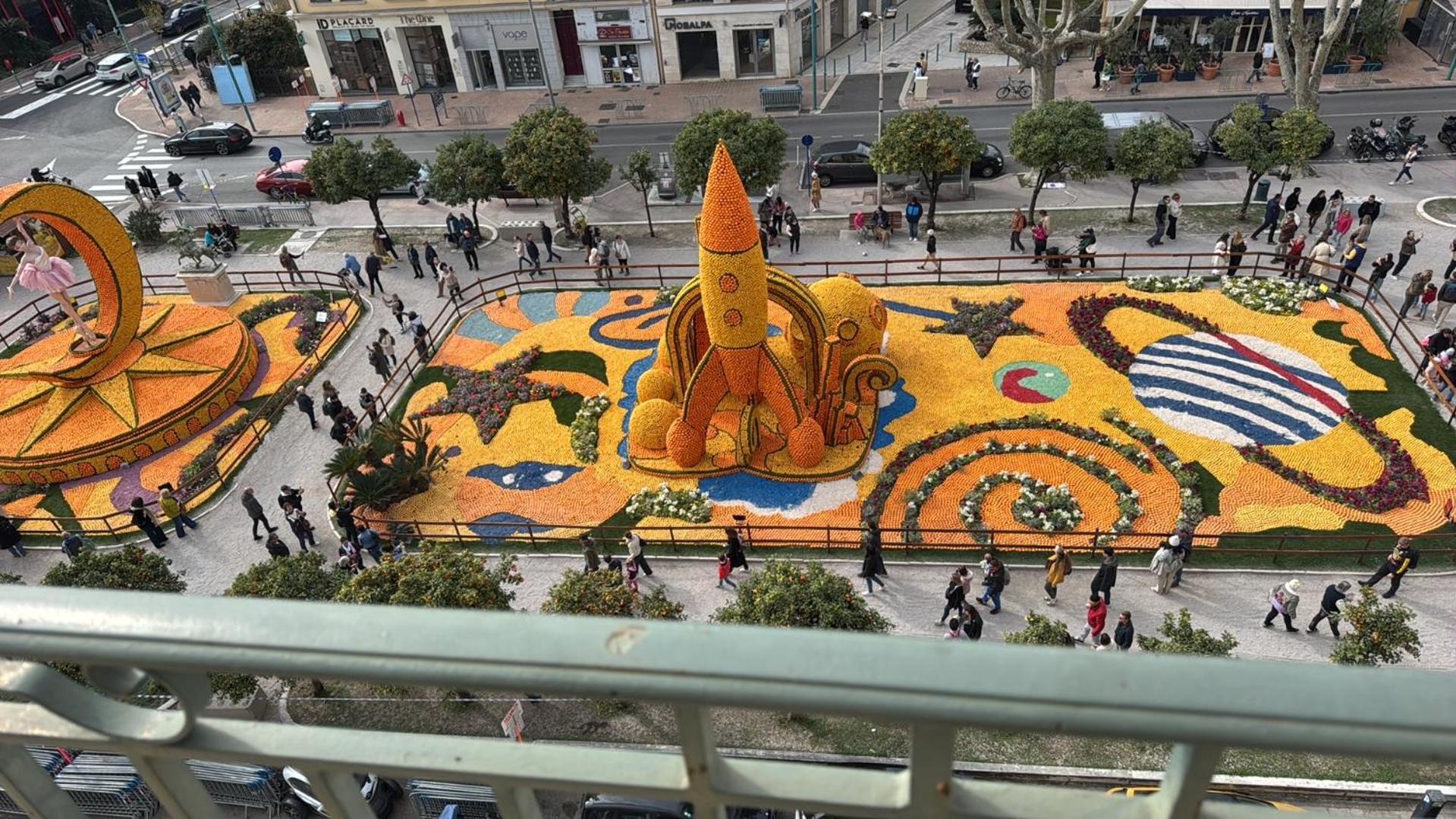 Menton Centre Vue Imprenable Sur Mer Et Jardin Bioves Екстериор снимка